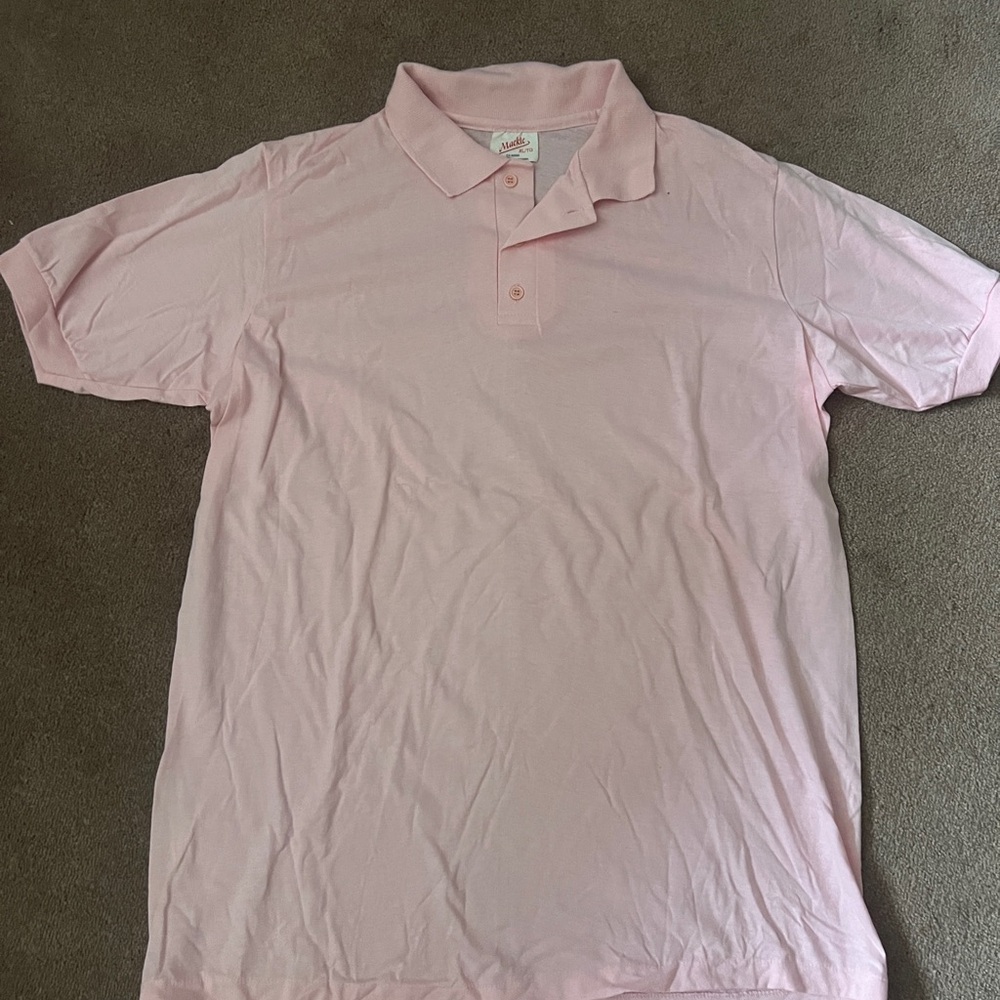 Men's Pink Polo Shirt